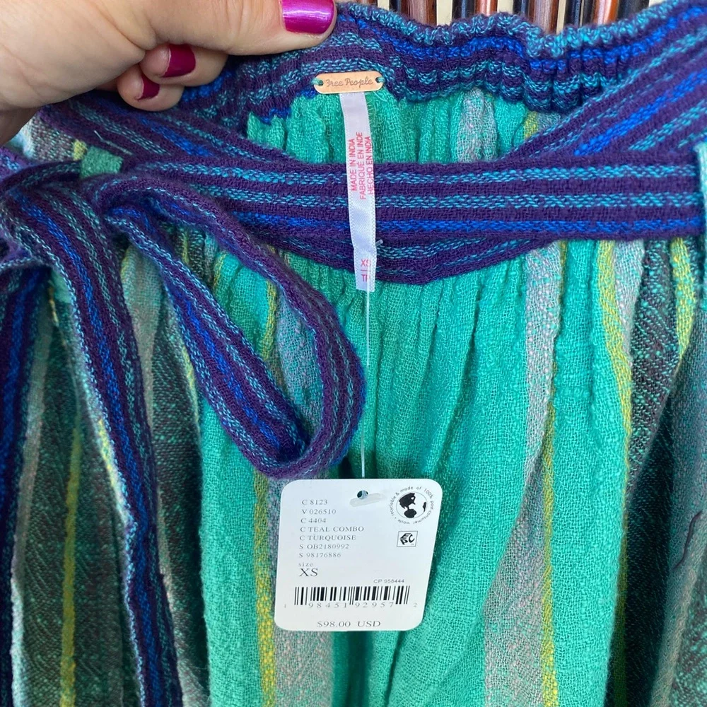 NWT Free People Costa Summer Pants - Picture 7 of 15